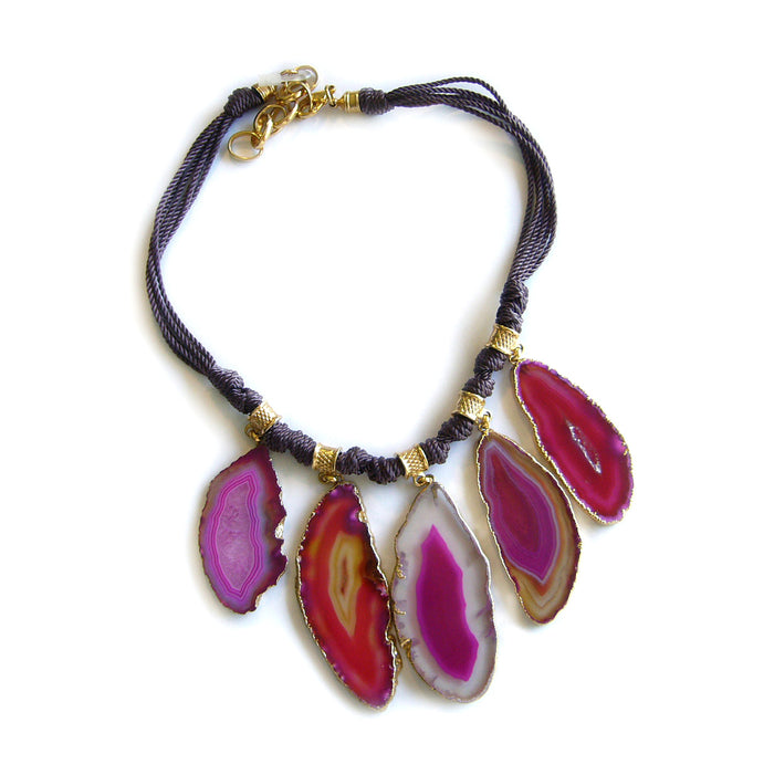 Tribu Necklace Pink