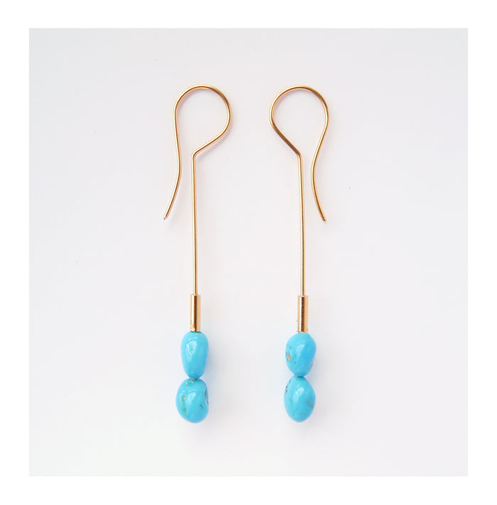 Babilonia Turquoise Earrings